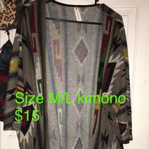 Size M/L Aztec cardigan